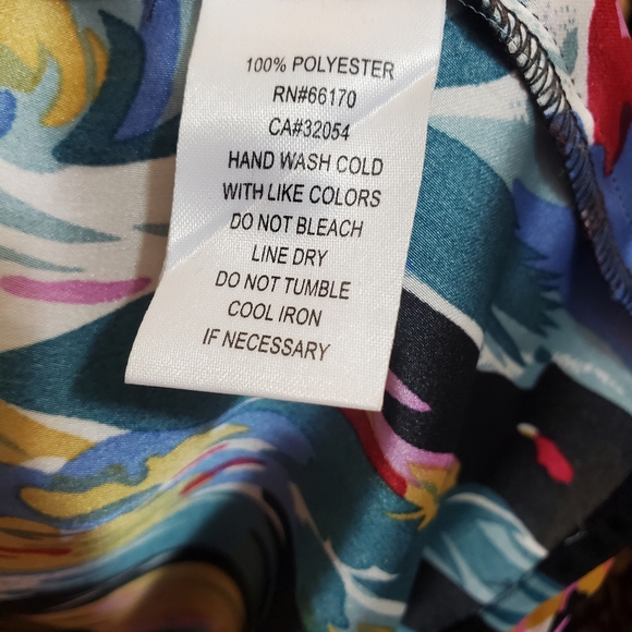 One Shoulder Floral Light Party Dress Sz. 4 - Picture 3 of 3